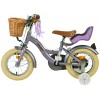 Volare Blossom Kinderfahrrad - Mädchen - 12 Zoll Lila | Zwei Handbremsen