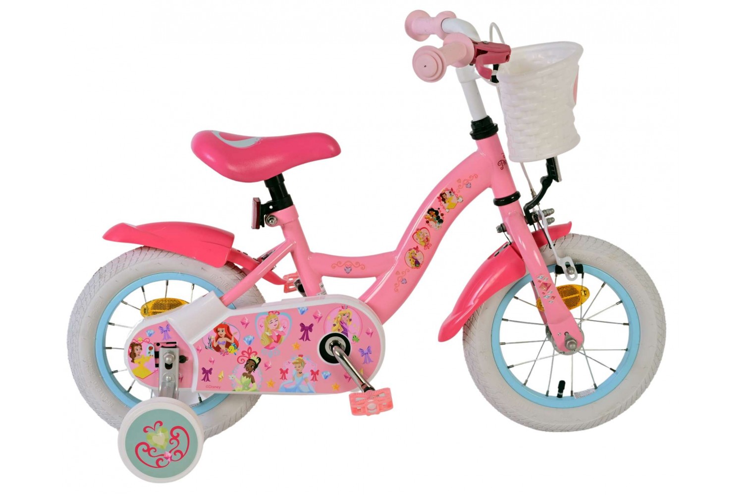 Disney Princess Kinderfahrrad 12 Zoll Mädchen Rosa Disney Princess Kinderfahrrad 12 Zoll Mädchen Rosa