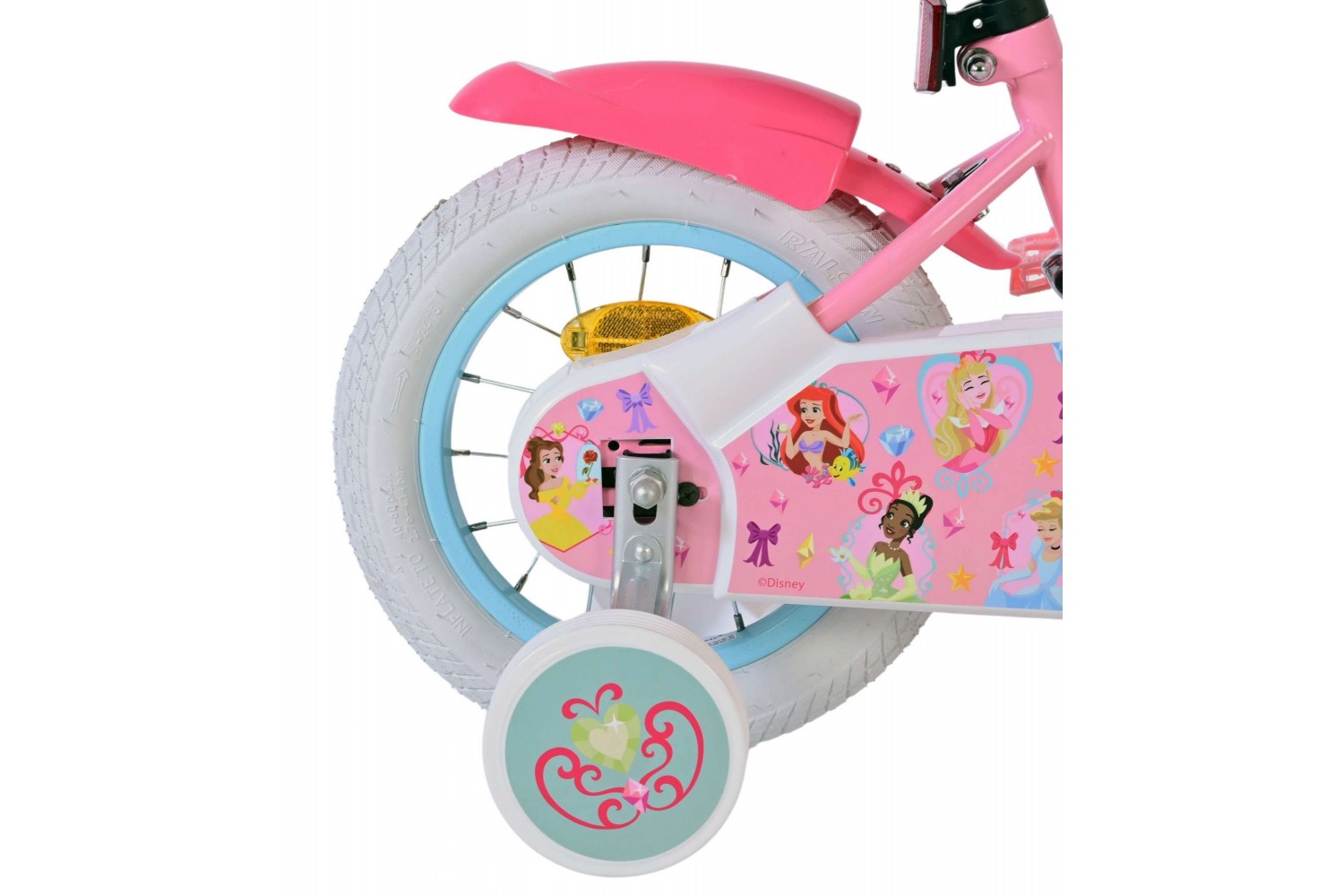 Disney Princess Kinderfahrrad 12 Zoll Mädchen Rosa Disney Princess Kinderfahrrad 12 Zoll Mädchen Rosa