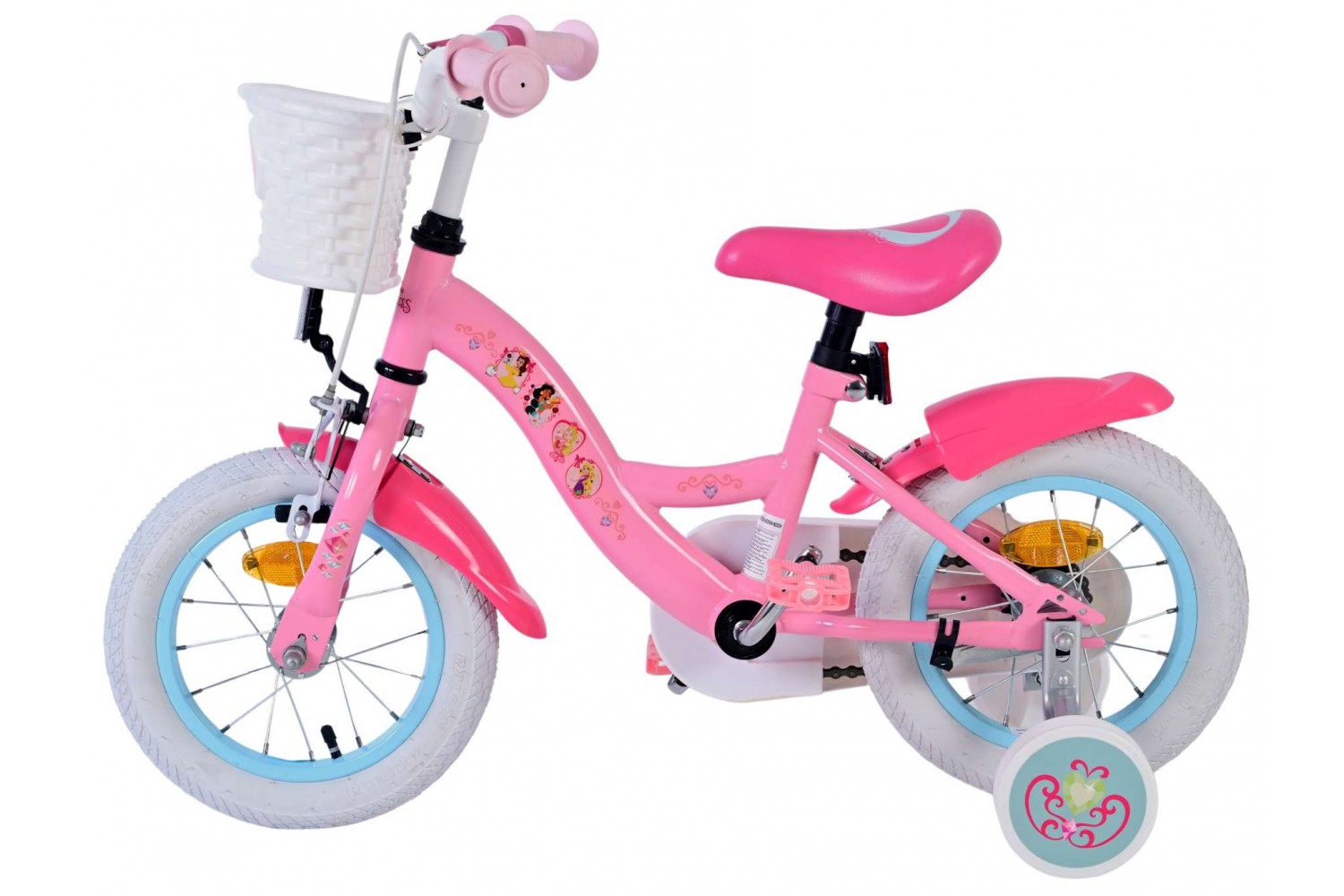 Disney Princess Kinderfahrrad 12 Zoll Mädchen Rosa Disney Princess Kinderfahrrad 12 Zoll Mädchen Rosa