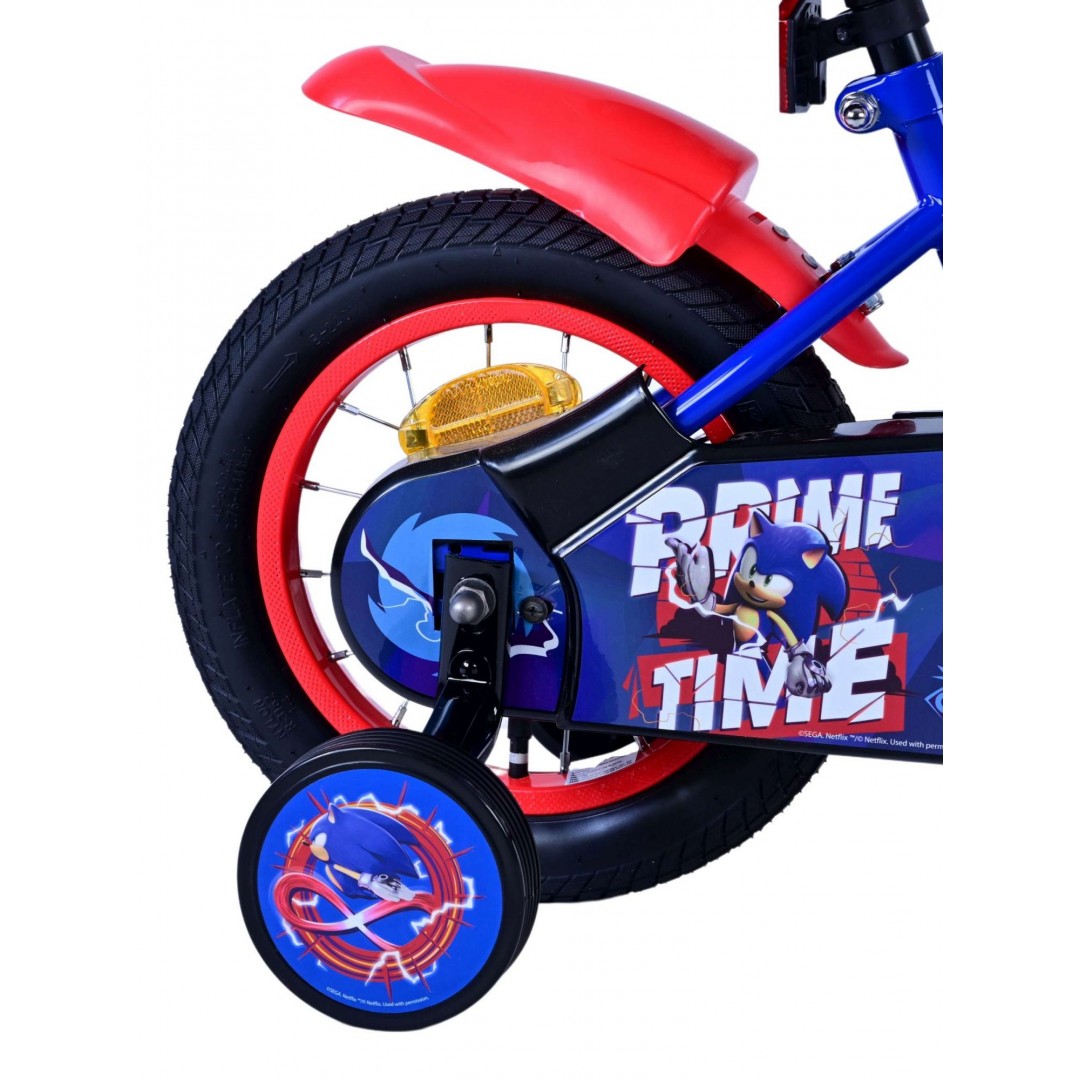 Sonic Prime Federmäppchen Für Kinder – Blau, 22 X 12 X 3 Cm, Mit 3 Reißverschlussfächern