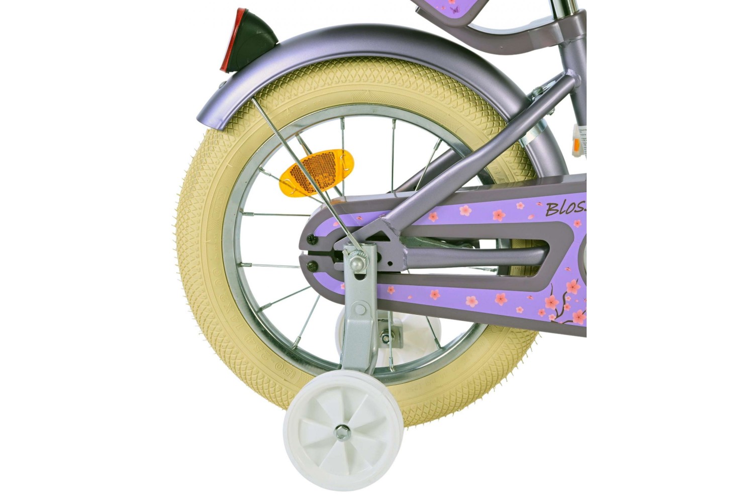 Volare Blossom Kinderfahrrad Mädchen 14 Zoll | Lila Volare Blossom Kinderfahrrad Mädchen 14 Zoll | Lila