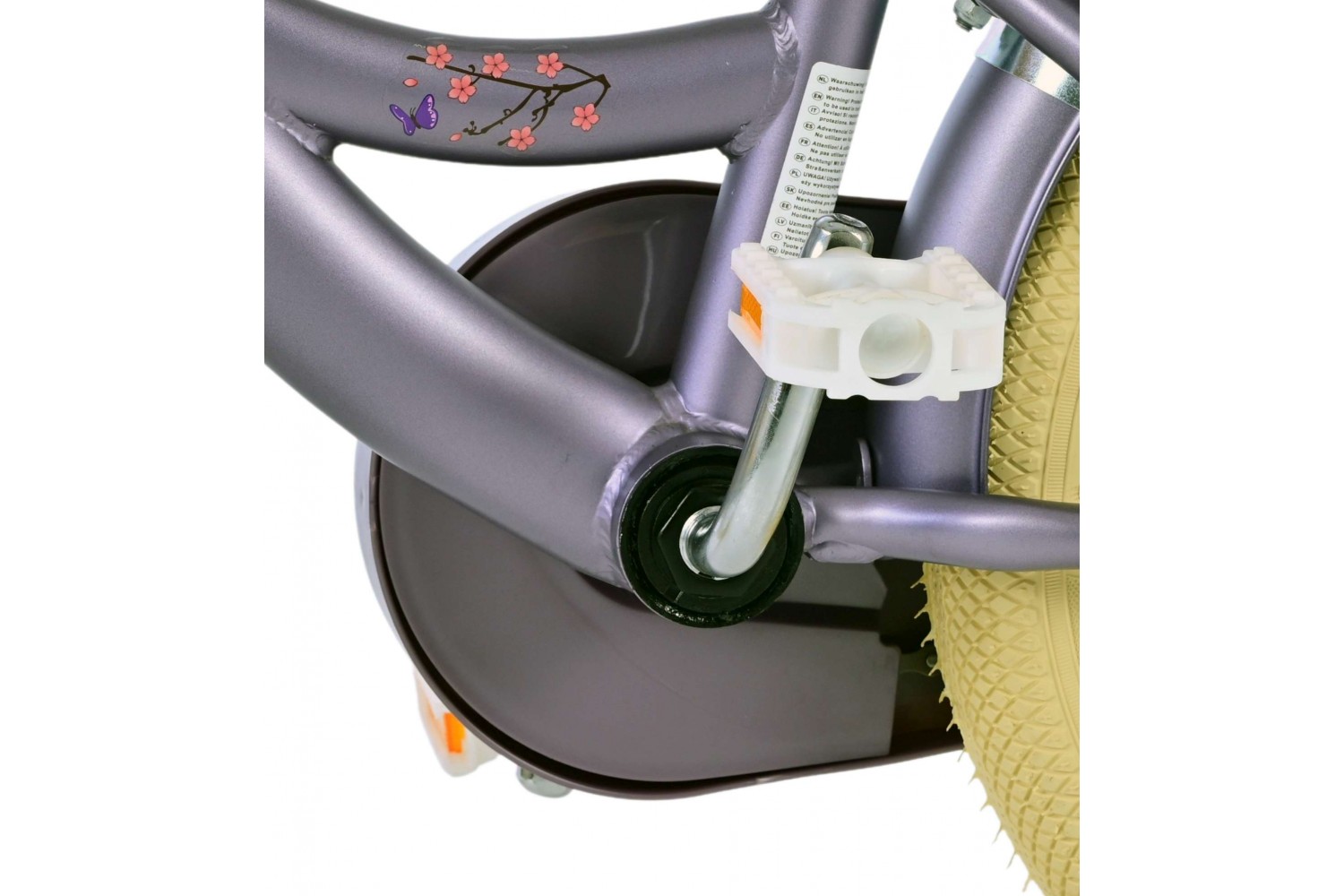 Volare Blossom Kinderfahrrad Mädchen 14 Zoll | Lila Volare Blossom Kinderfahrrad Mädchen 14 Zoll | Lila