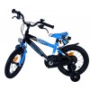 Volare Sportivo Kinderfahrrad Jungen 14 Zoll Blau Schwarz | Zwei Handbremsen