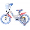 Disney Stitch Kinderfahrrad Mädchen 14 Zoll Creme Korallenblau | 2 Handbremsen