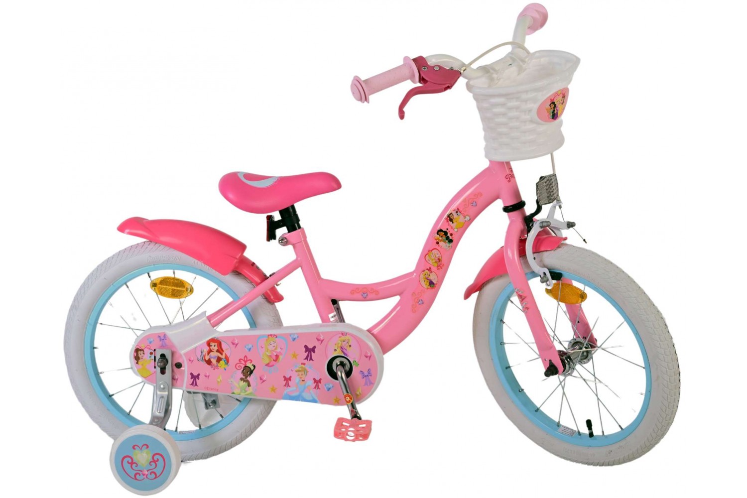 Disney Princess Kinderfahrrad Mädchen 16 Zoll Rosa