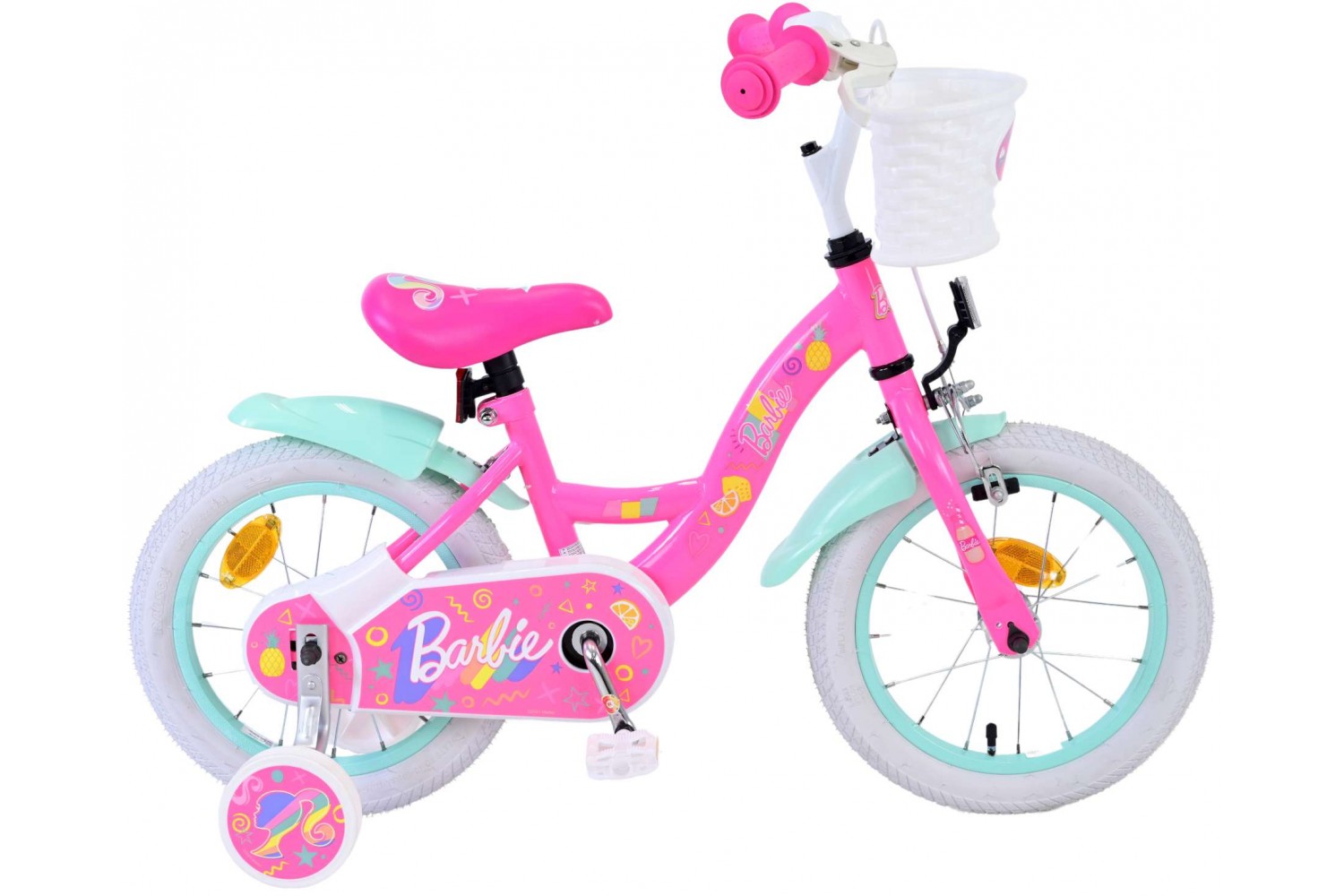 Barbie Kinderfahrrad Mädchen 16 Zoll Rosa