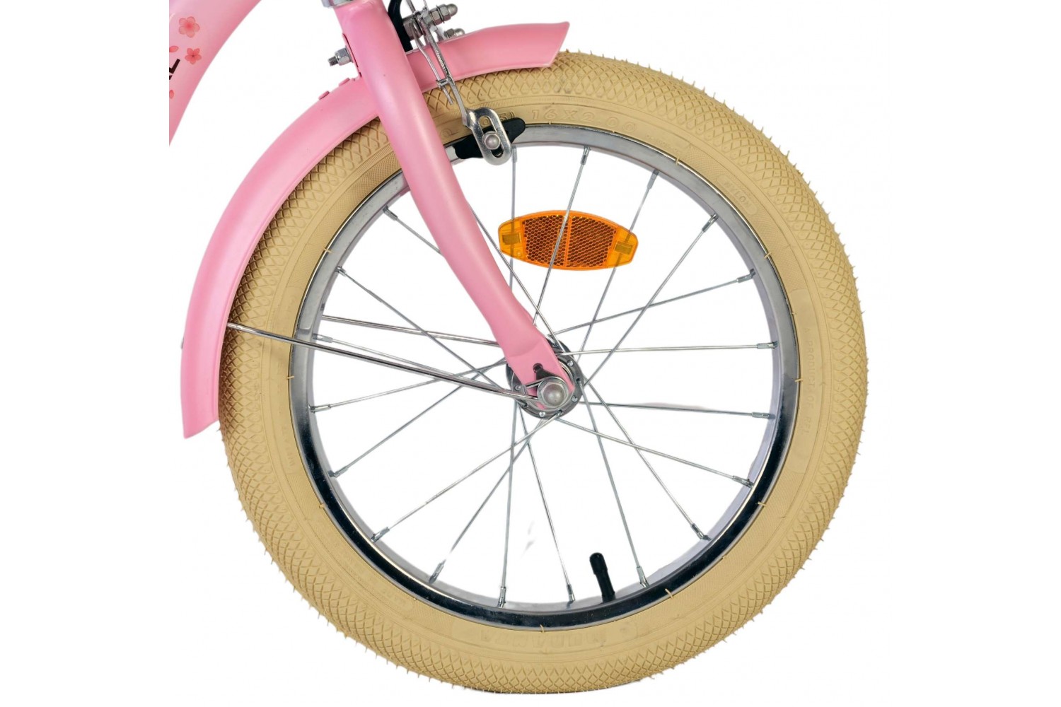 Volare Blossom Kinderfahrrad Mädchen 16 Zoll Rosa | 2 Handbremsen Volare Blossom Kinderfahrrad Mädchen 16 Zoll Rosa | 2 Handbremsen