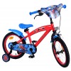 SpiderMan Kinderfahrrad Jungen 16 Zoll Rot