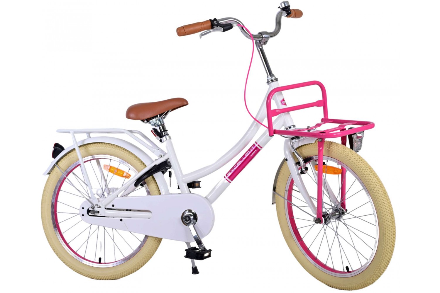 Volare Excellent Mädchenfahrrad 20 Zoll Weiß Volare Excellent Mädchenfahrrad 20 Zoll Weiß