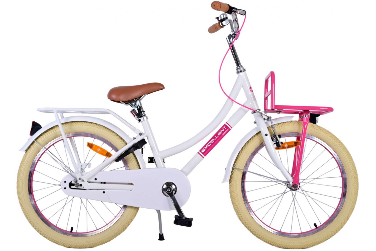 Volare Excellent Mädchenfahrrad 20 Zoll Weiß Volare Excellent Mädchenfahrrad 20 Zoll Weiß