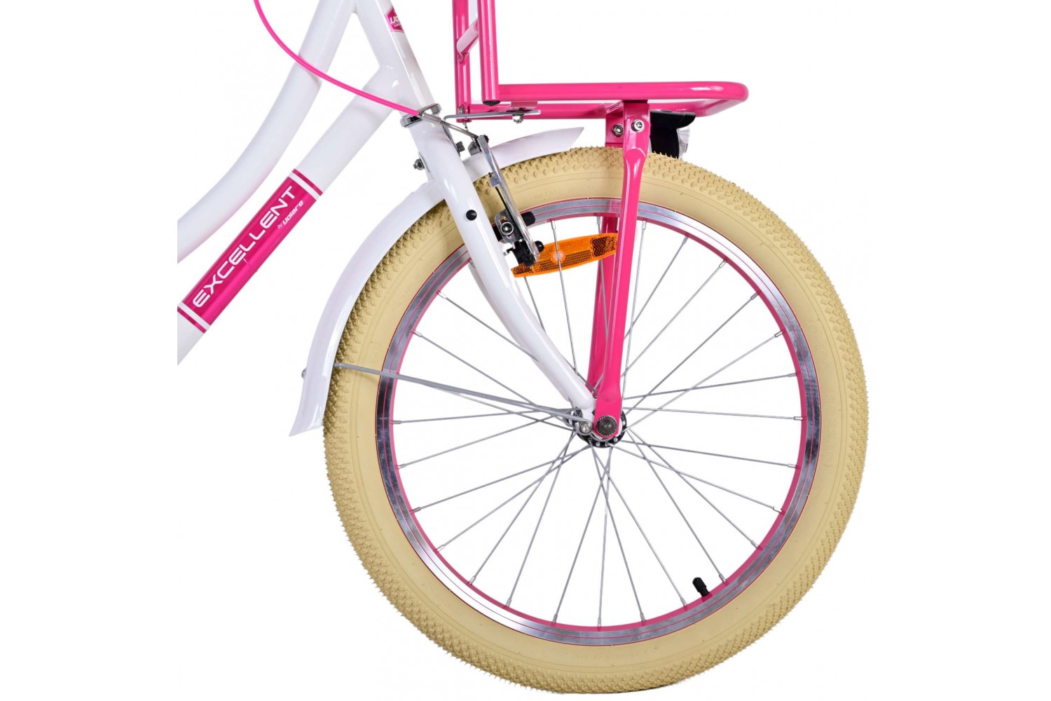 Volare Excellent Mädchenfahrrad 20 Zoll Weiß Volare Excellent Mädchenfahrrad 20 Zoll Weiß