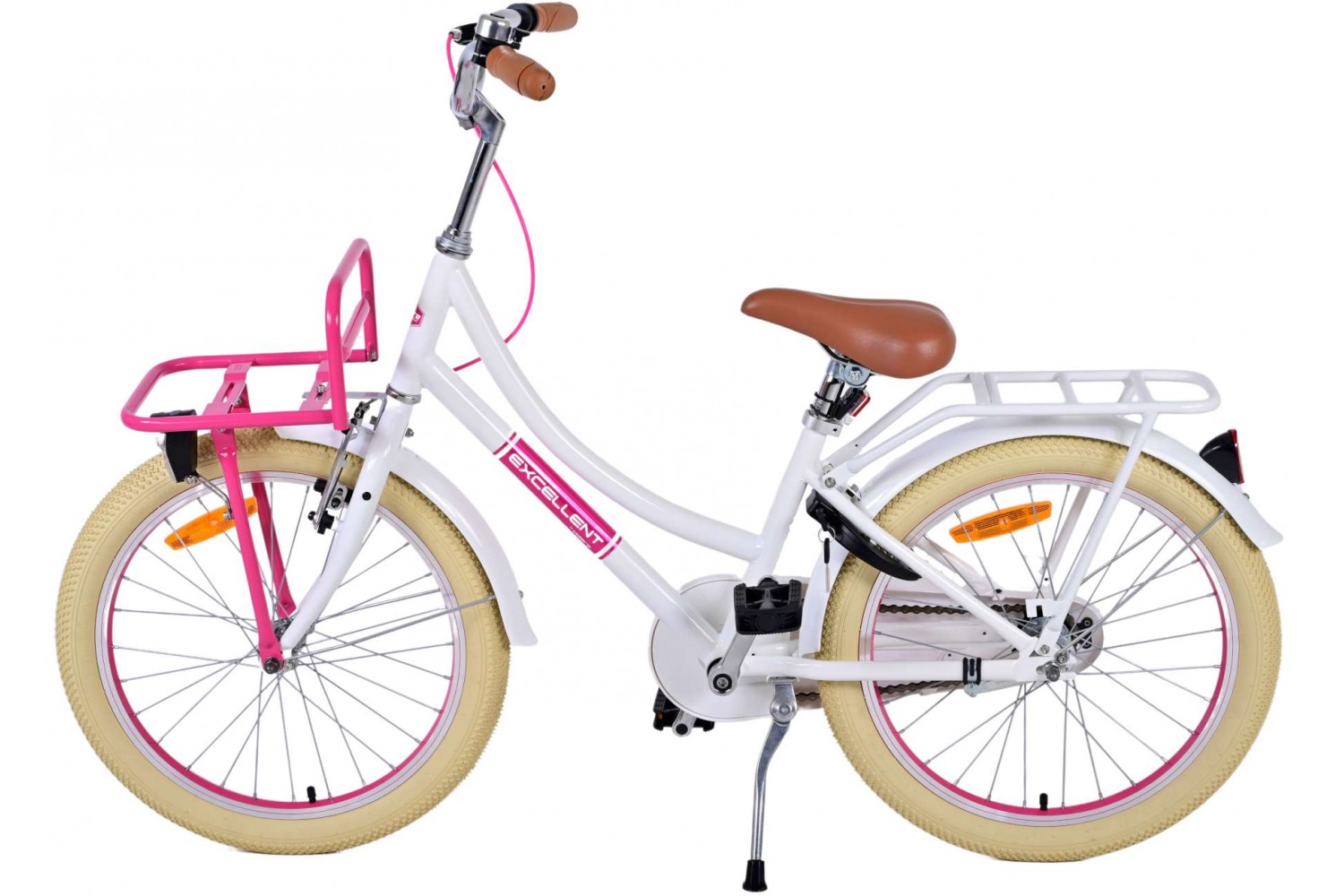 Volare Excellent Mädchenfahrrad 20 Zoll Weiß Volare Excellent Mädchenfahrrad 20 Zoll Weiß