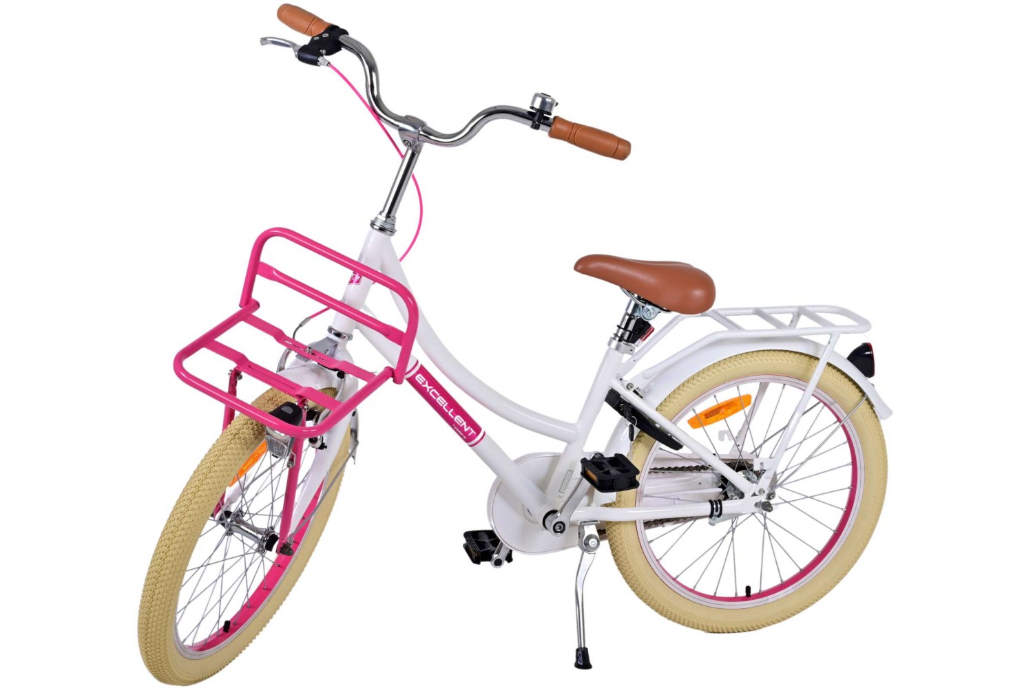 Volare Excellent Mädchenfahrrad 20 Zoll Weiß Volare Excellent Mädchenfahrrad 20 Zoll Weiß