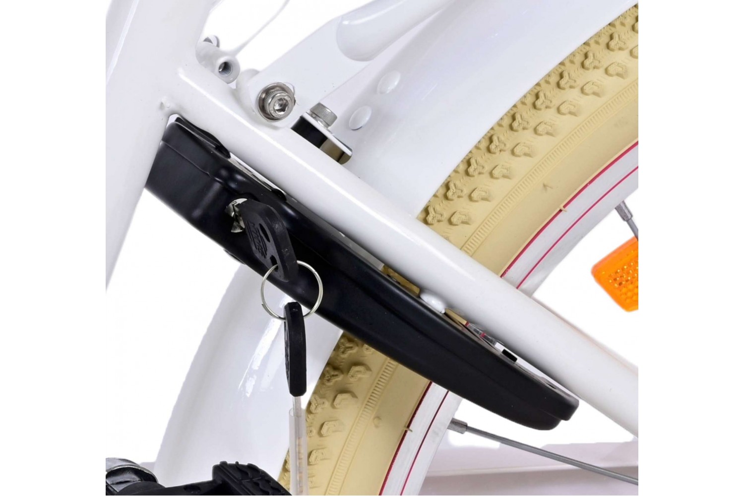 Volare Excellent Mädchenfahrrad 20 Zoll Weiß Volare Excellent Mädchenfahrrad 20 Zoll Weiß