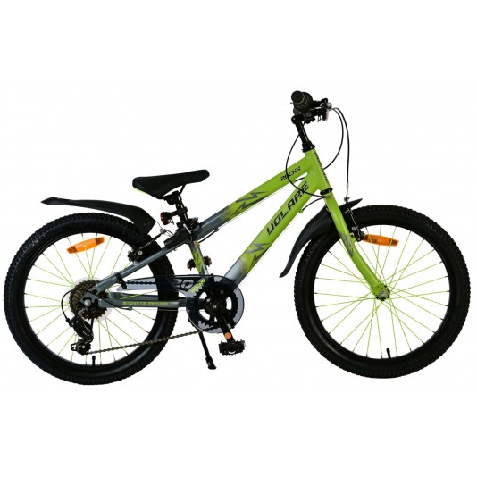 Volare Rocky 20 Zoll Grün/Grau | 7 Geschwindigkeit
