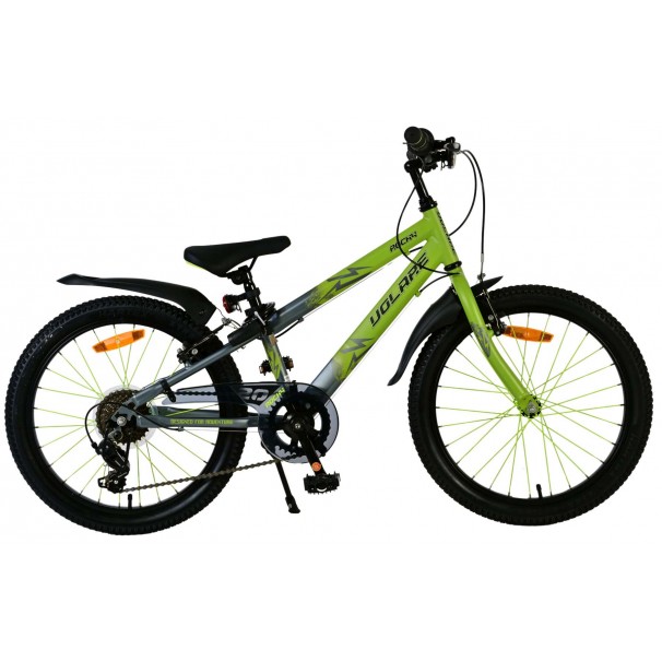 Volare Rocky 20 Zoll Grün/Grau | 7 Geschwindigkeit
