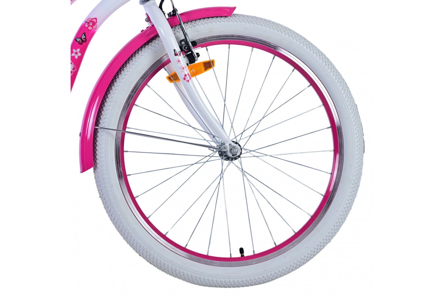 Volare Lovely Kinderfahrrad Mädchen 24 Zoll Pink