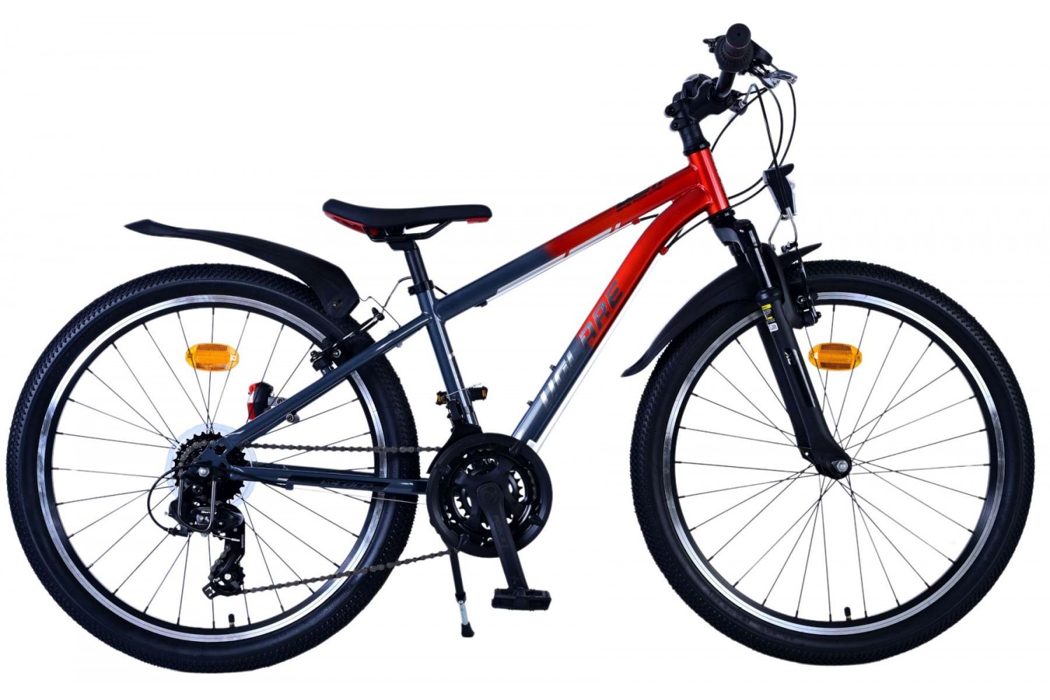 Kinderfahrrad Volare XC Race 24 Zoll 21 Gänge Rot/Grau