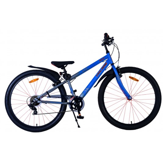 Volare Rocky Kinderfahrrad 26 Zoll Blau | 7 Gänge