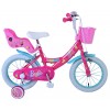 Barbie Kinderfahrrad Mädchen 14 Zoll Rosa | 2 handbremsen