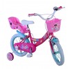 Barbie Kinderfahrrad Mädchen 14 Zoll Rosa | 2 handbremsen