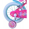 Barbie Kinderfahrrad Mädchen 14 Zoll Rosa | 2 handbremsen