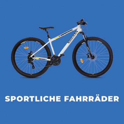 Sportliche Fahrräder