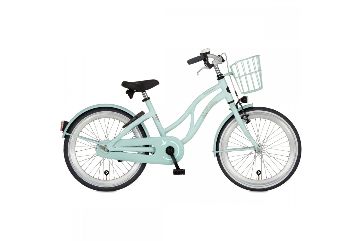 Alpina Ocean Kinderfahrrad 22 Zoll Mädchen Glace Minze Matt