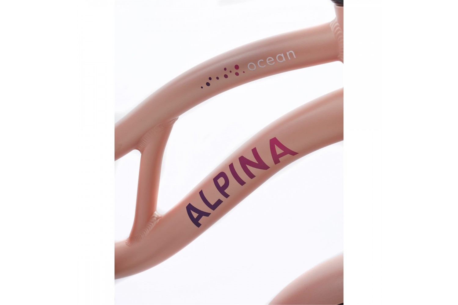 Alpina Ocean Kinderfahrrad 16 Zoll Mädchen Misty Rosa Matt