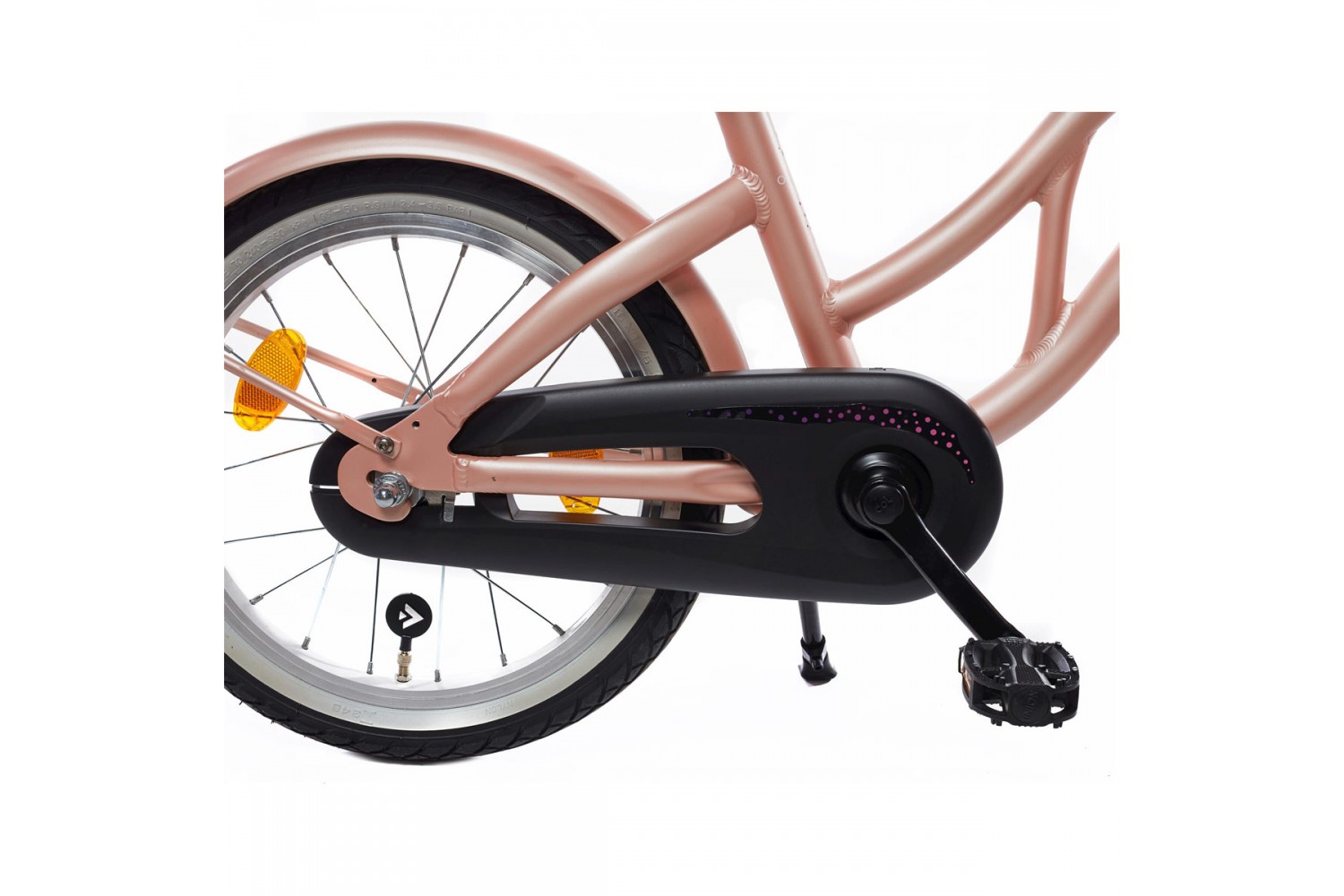 Alpina Ocean Kinderfahrrad 16 Zoll Mädchen Misty Rosa Matt