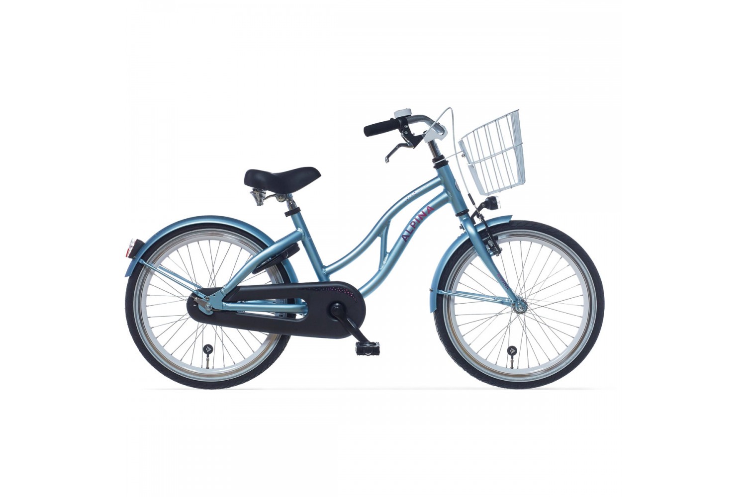 Alpina Ocean Kinderfahrrad 20 Zoll Mädchen Dunkelblau Matt