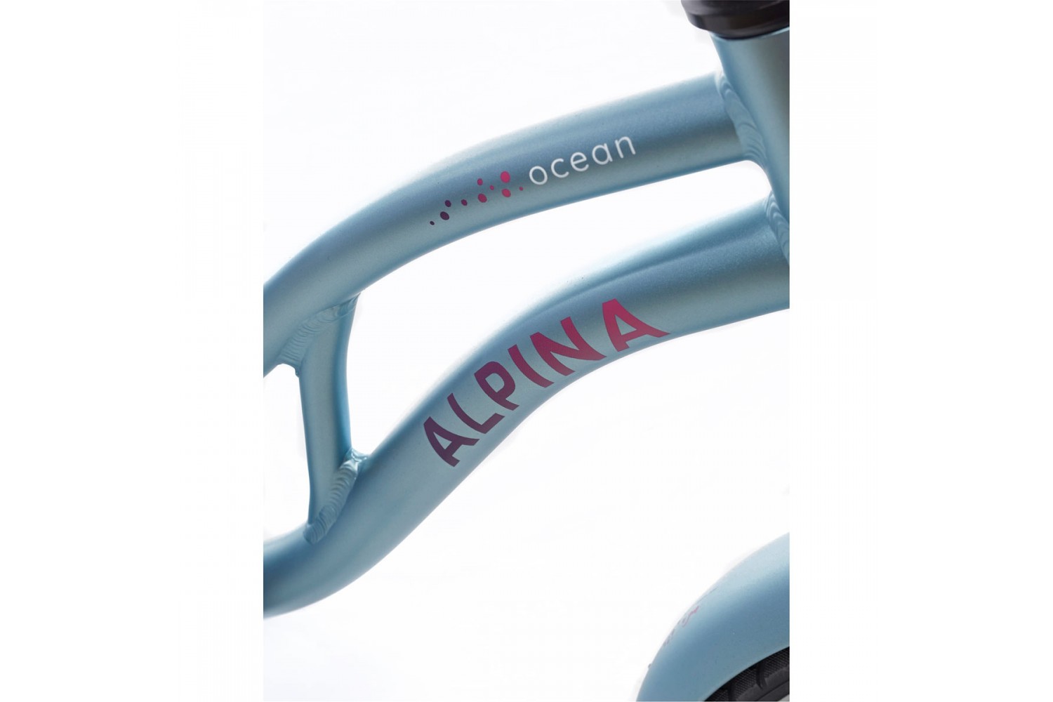 Alpina Ocean Kinderfahrrad 20 Zoll Mädchen Dunkelblau Matt