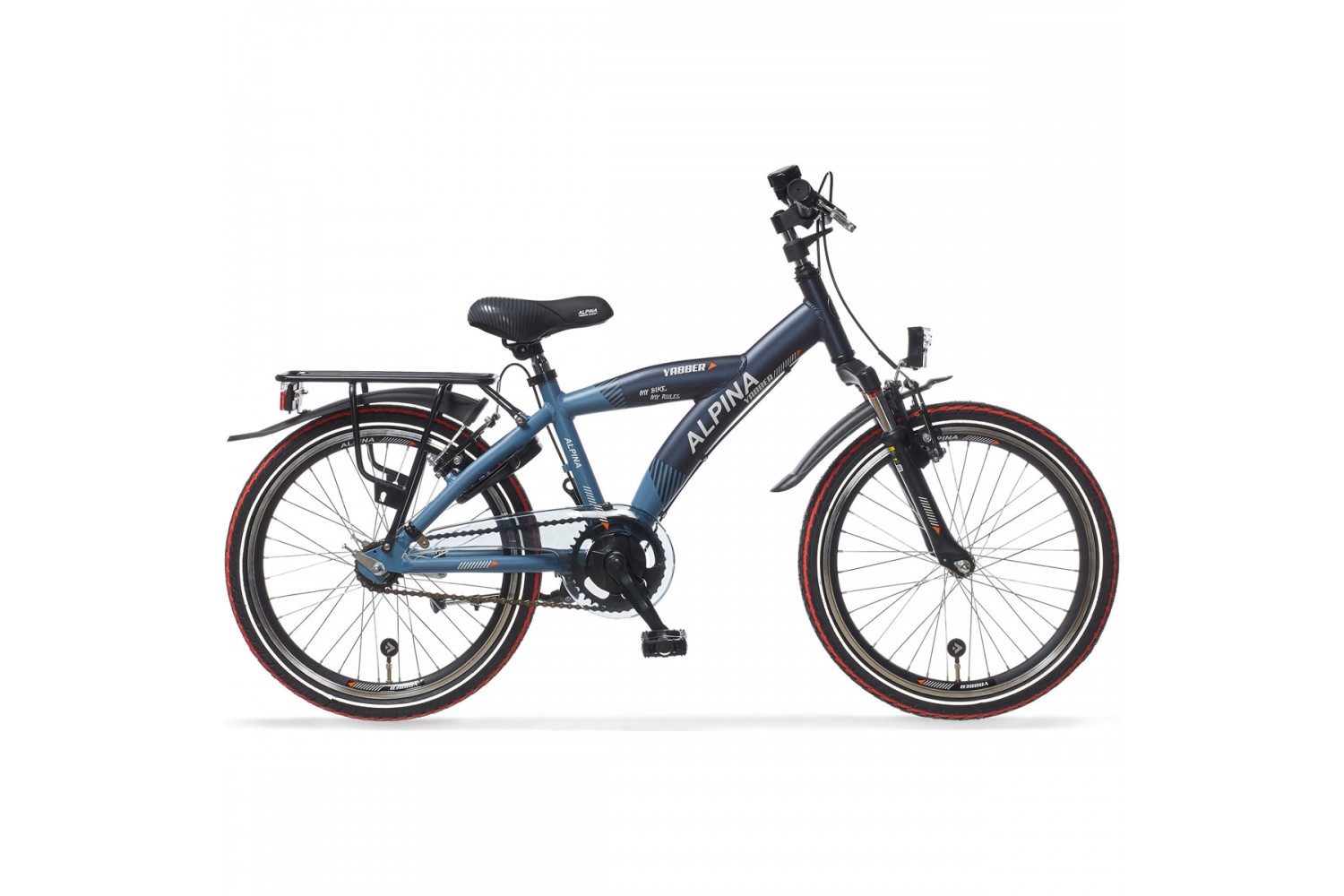 Alpina Yabber Kinderfahrrad 20 Zoll Jungen Marineblau Matt