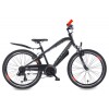 Alpina Trial Sport Kinderfahrrad R7 24 Zoll Jungen Weltraum Schwarz Matt