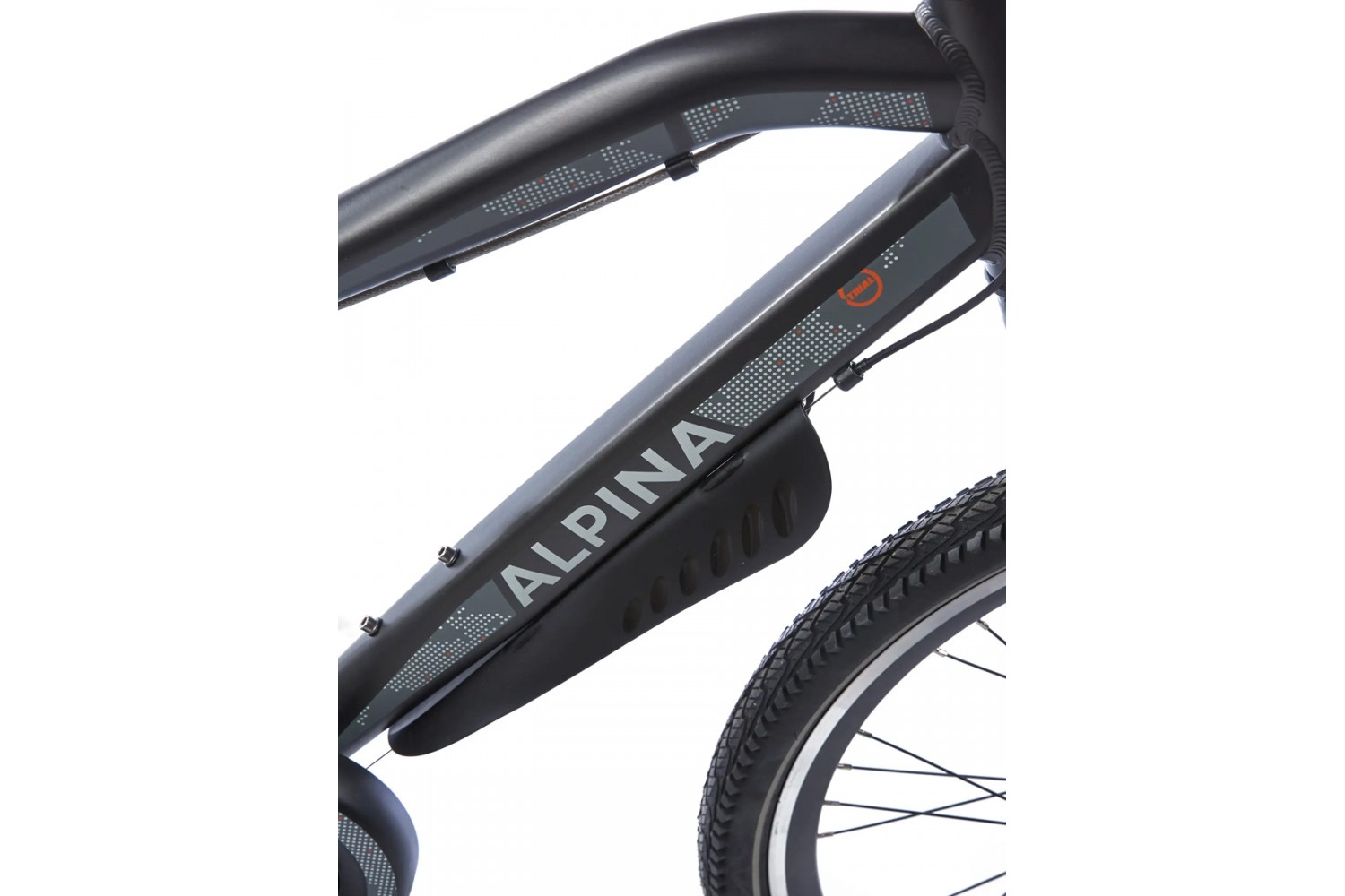 Alpina Trial Sport Kinderfahrrad R7 24 Zoll Jungen Weltraum Schwarz Matt