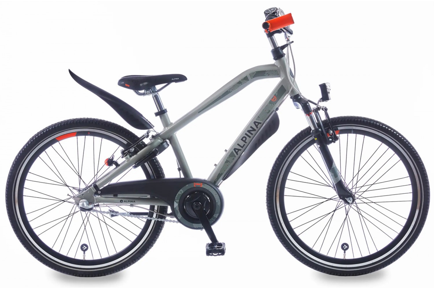 Alpina Trial R3 Kinderfahrrad 26 Zoll Jungen Desert Grey Matt