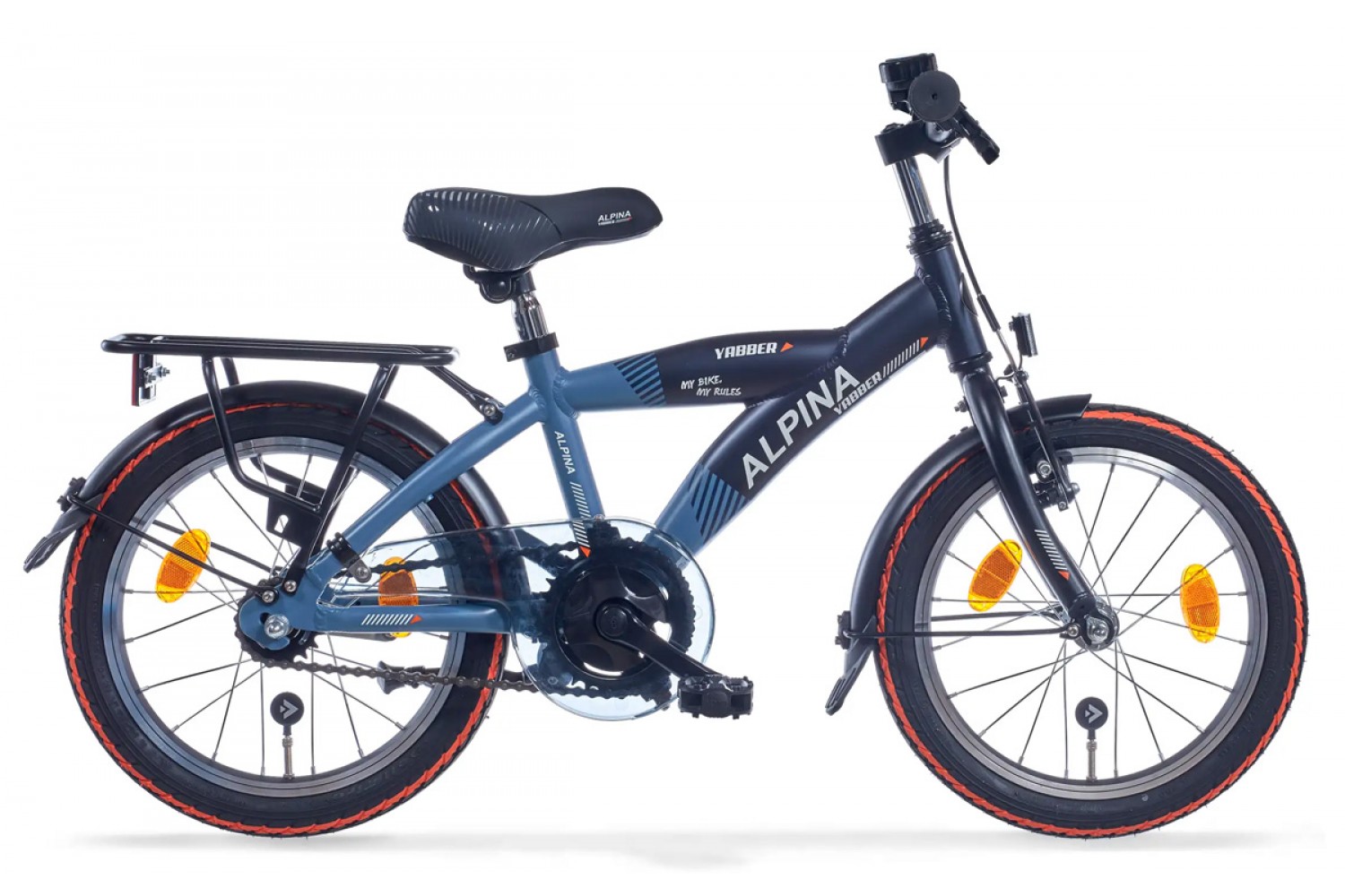 Alpina Yabber Kinderfahrrad 16 Zoll Jungen Stone Blue Matt