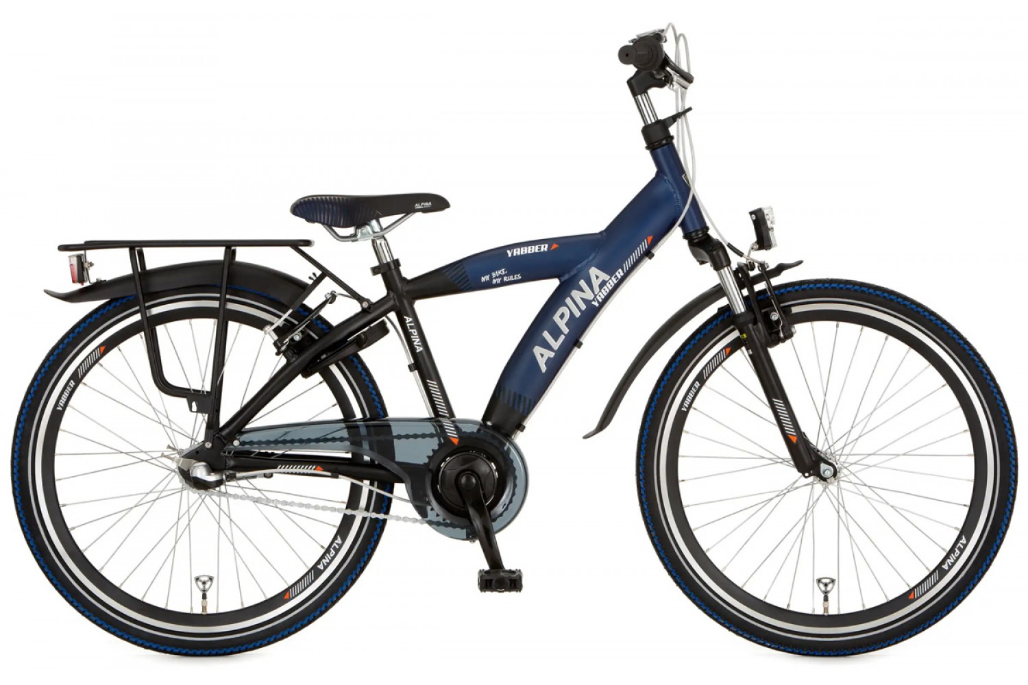 Alpina Yabber R7 Kinderfahrrad 24 Zoll Jungen Sporty Blue Matt