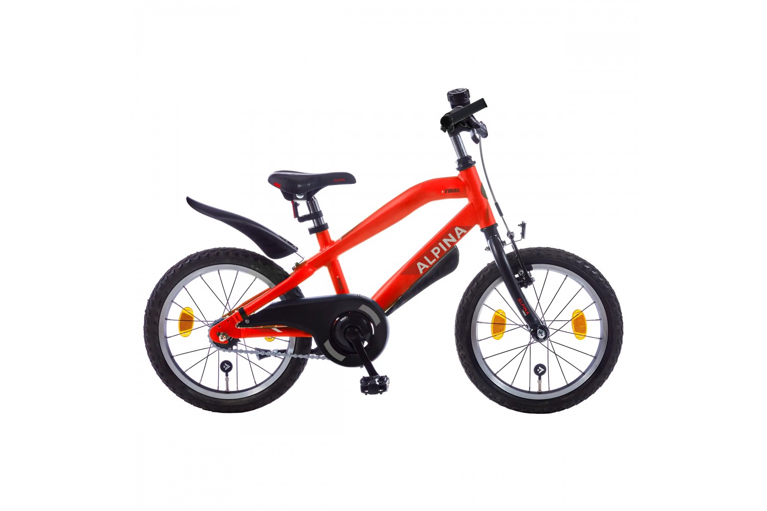 Alpina Trial Kinderfahrrad 16 Zoll Jungen Rot Matt