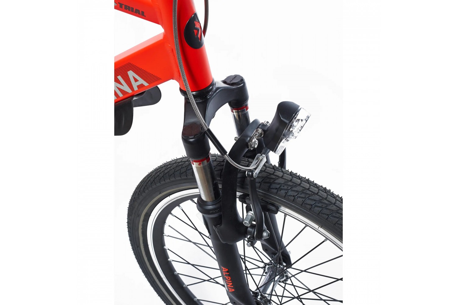 Alpina Trial Kinderfahrrad 20 Zoll Jungen Rot Matt