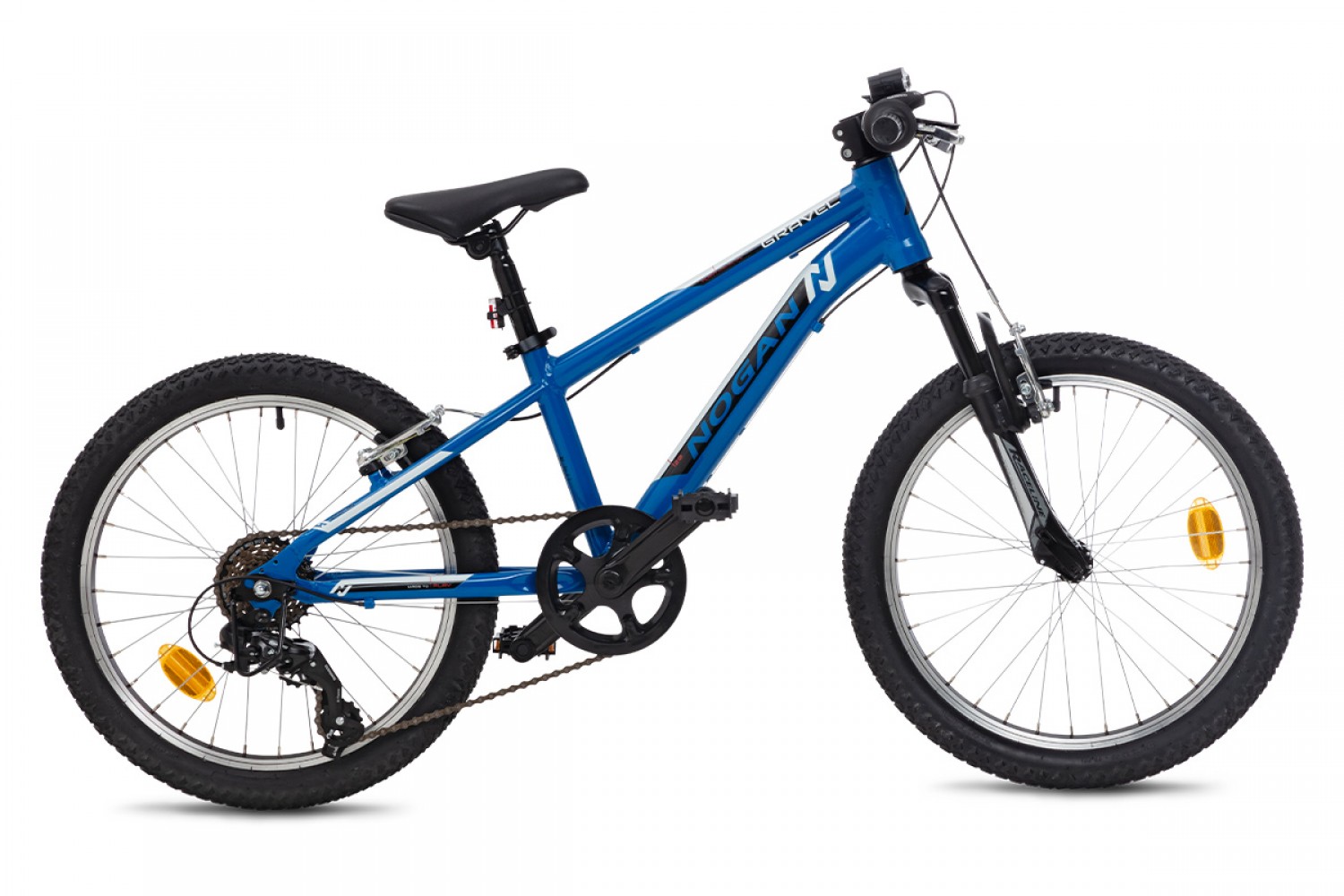 Nogan Gravel FUN AL Kinder Mountainbike 20 Zoll Ozeanblau