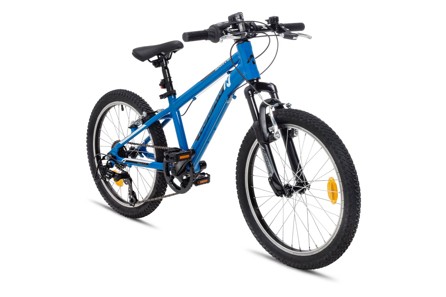 Nogan Gravel FUN AL Kinder Mountainbike 20 Zoll Ozeanblau