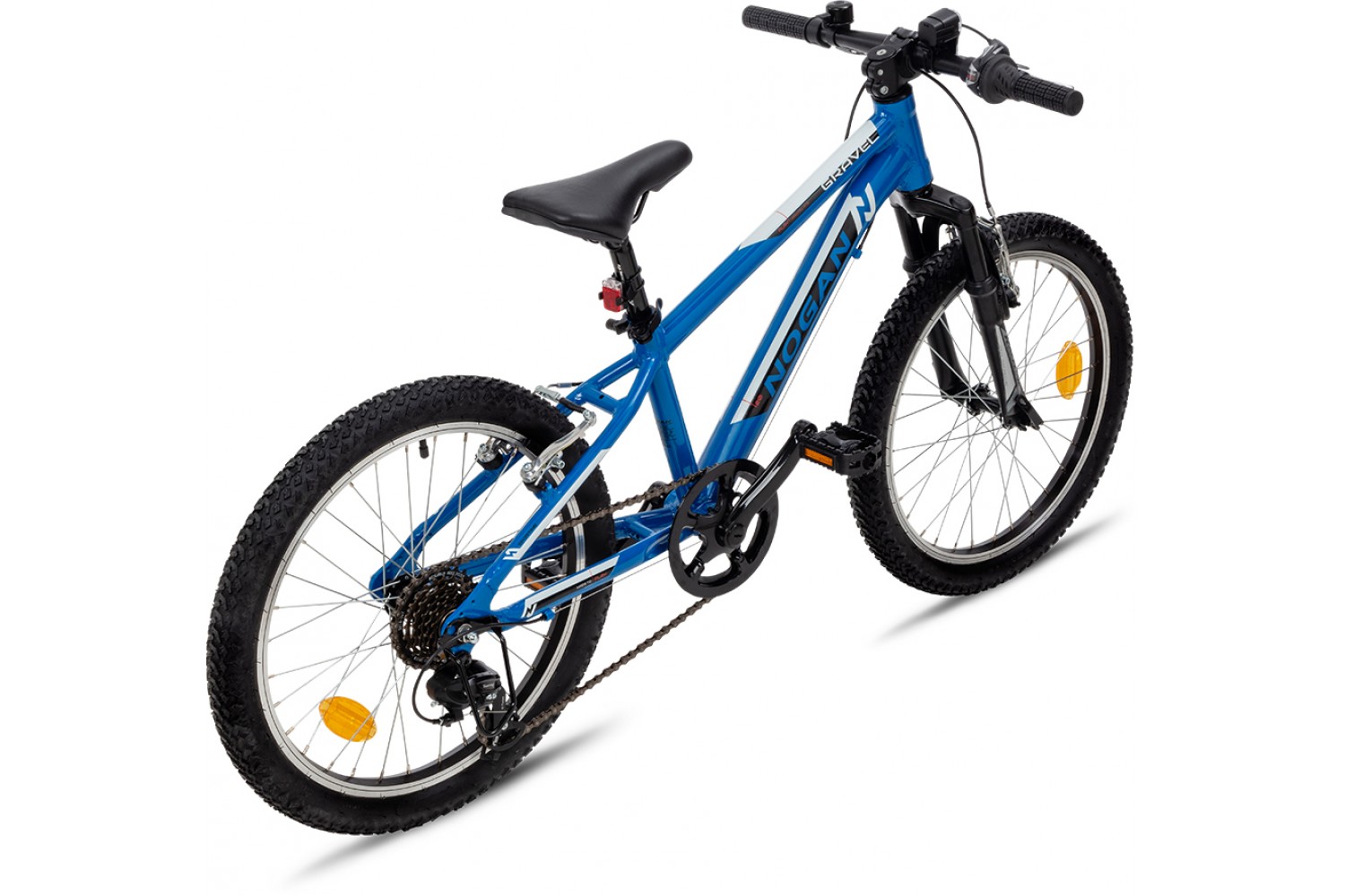 Nogan Gravel FUN AL Kinder Mountainbike 20 Zoll Ozeanblau