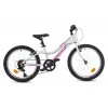 Nogan Gravel FUN AL Kinder Mountainbike 20 Zoll Fresh White