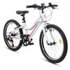 Nogan Gravel FUN AL Kinder Mountainbike 20 Zoll Fresh White