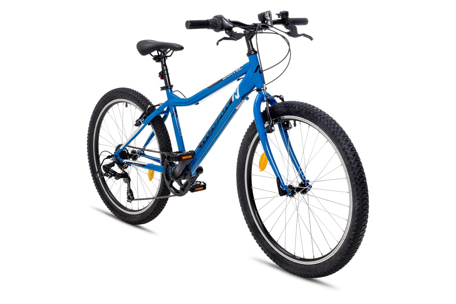 Nogan Gravel GO Kinder Mountainbike 24 Zoll Ocean Blue