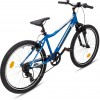 Nogan Gravel GO Suspension Kinder Mountainbike 24 Zoll Ocean Blue