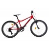 Nogan Gravel GO Suspension Kinder Mountainbike 24 Zoll Signal Red