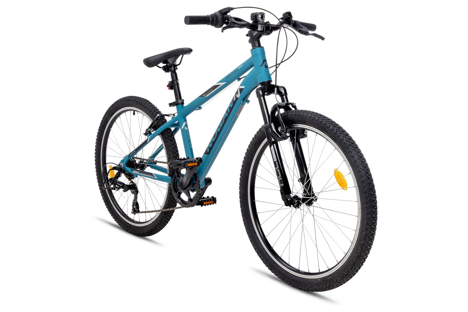 Nogan Gravel PRO Kinder Mountainbike 24 Zoll Sky Blue